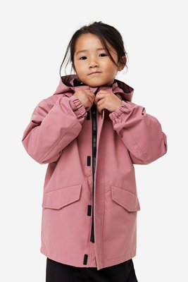 Куртка водонепроникна H&M д9907 рожева 98-104 2200000308542 фото