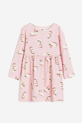 Трикотажна сукня H&M д9685 рожева 122-128 2200000299345 фото
